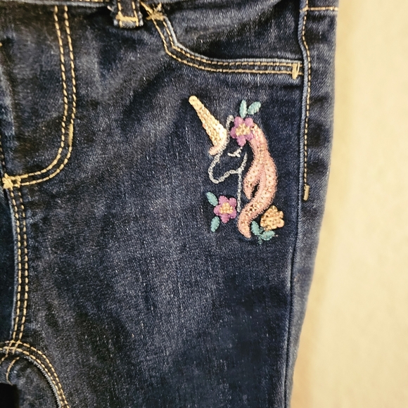 Jumping Beans Dark Blue Denim with Embroidery - Picture 2 of 11